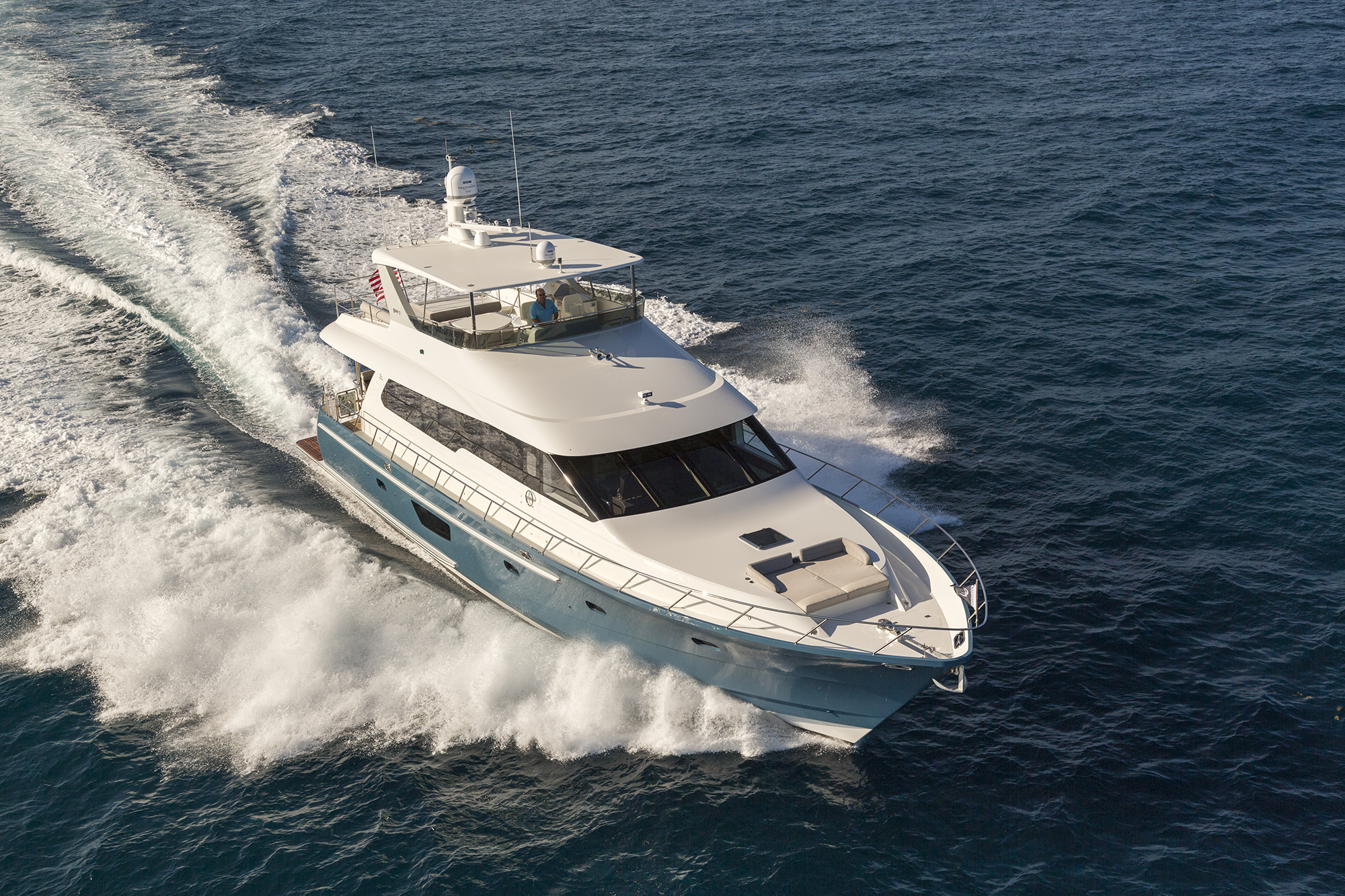 Cheoy Lee Bravo 72 Aerial 8789 ©Jim Raycroft