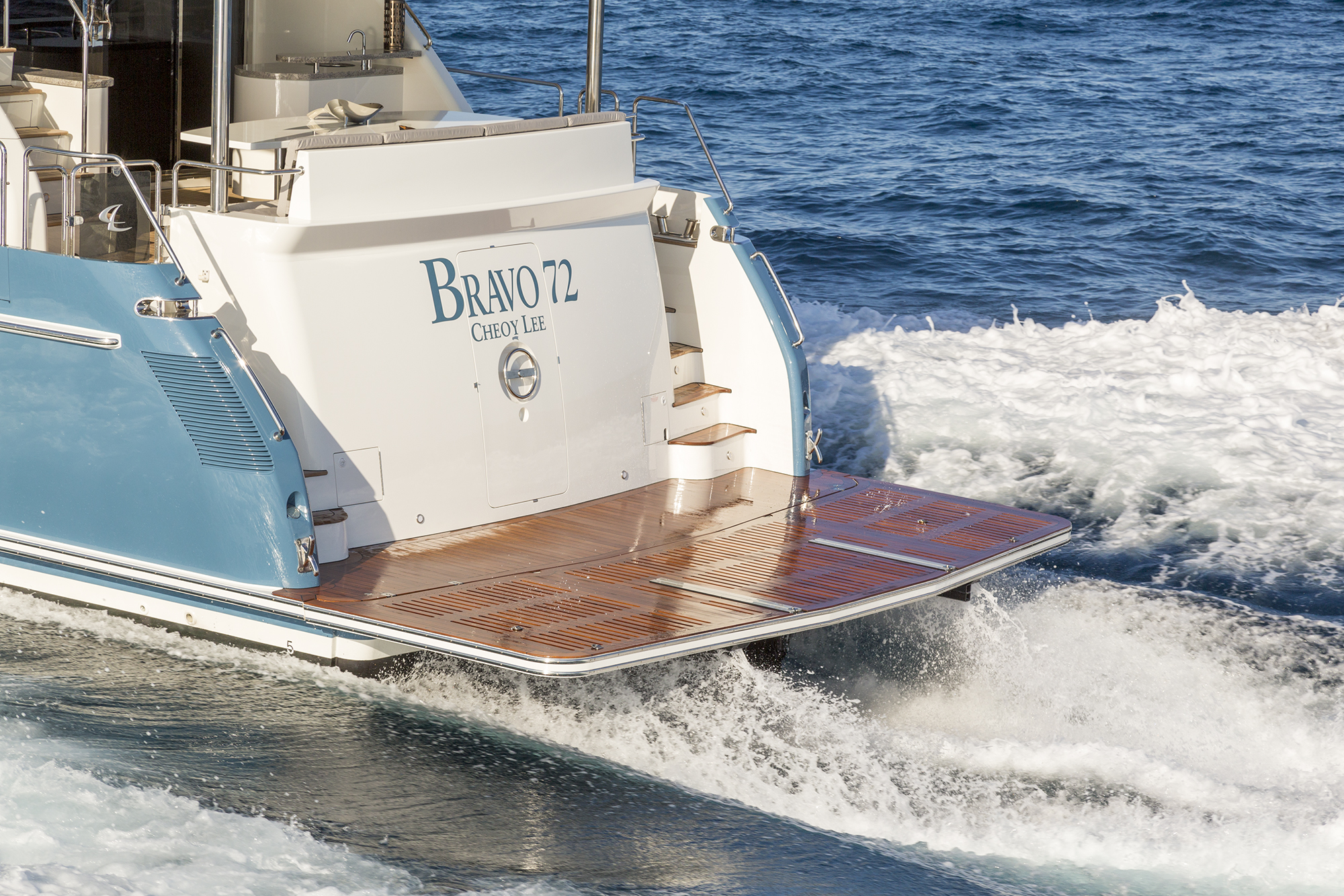 Cheoy Lee Bravo 72 Aerial 8854 ©JimRaycroft