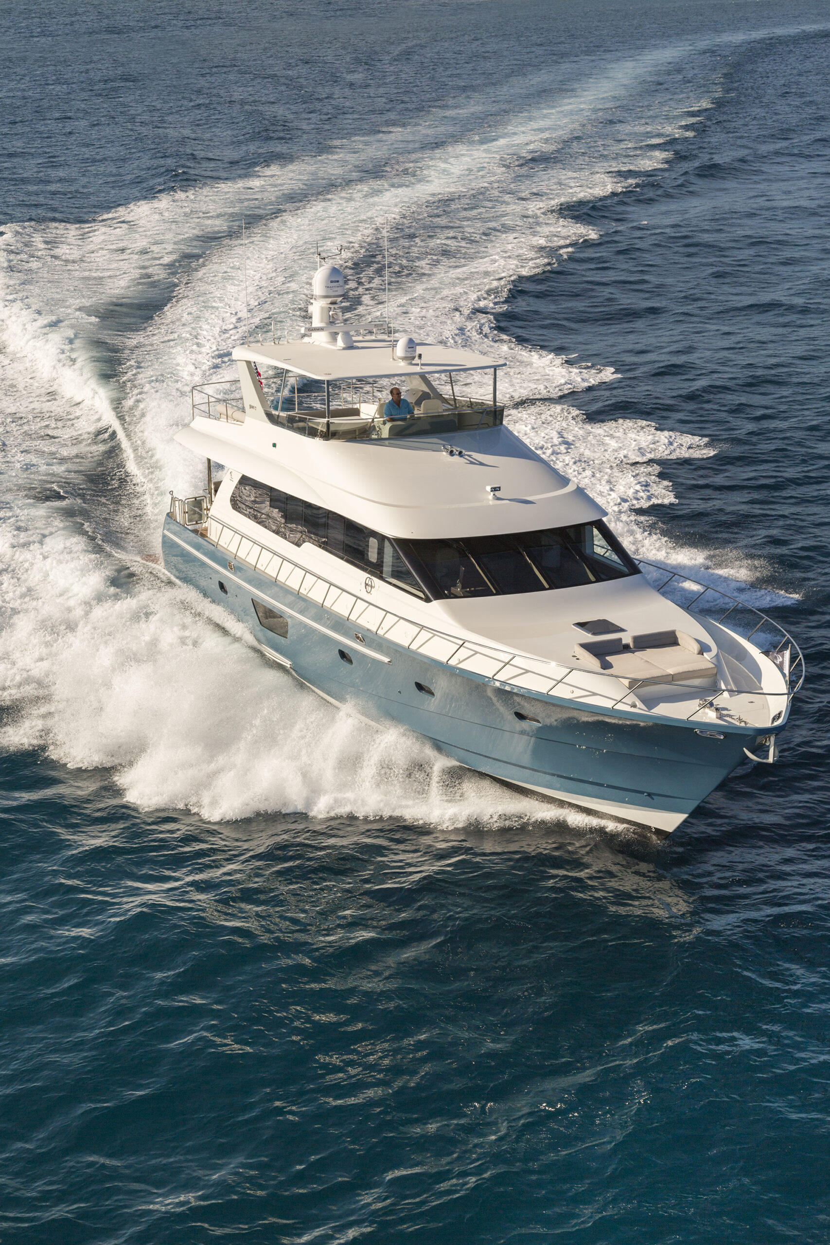 Cheoy Lee Bravo 72 Aerial 8754 ©Jim Raycroft