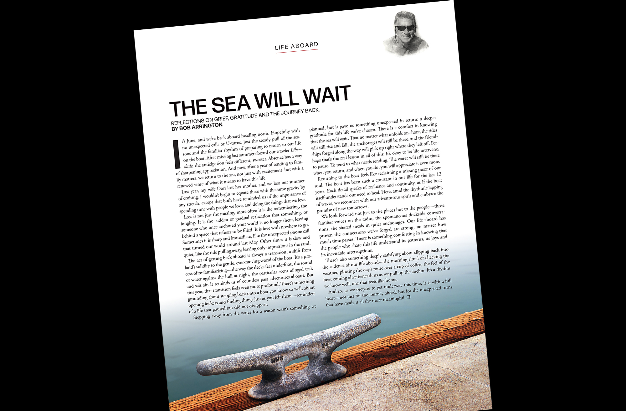 magazine page
