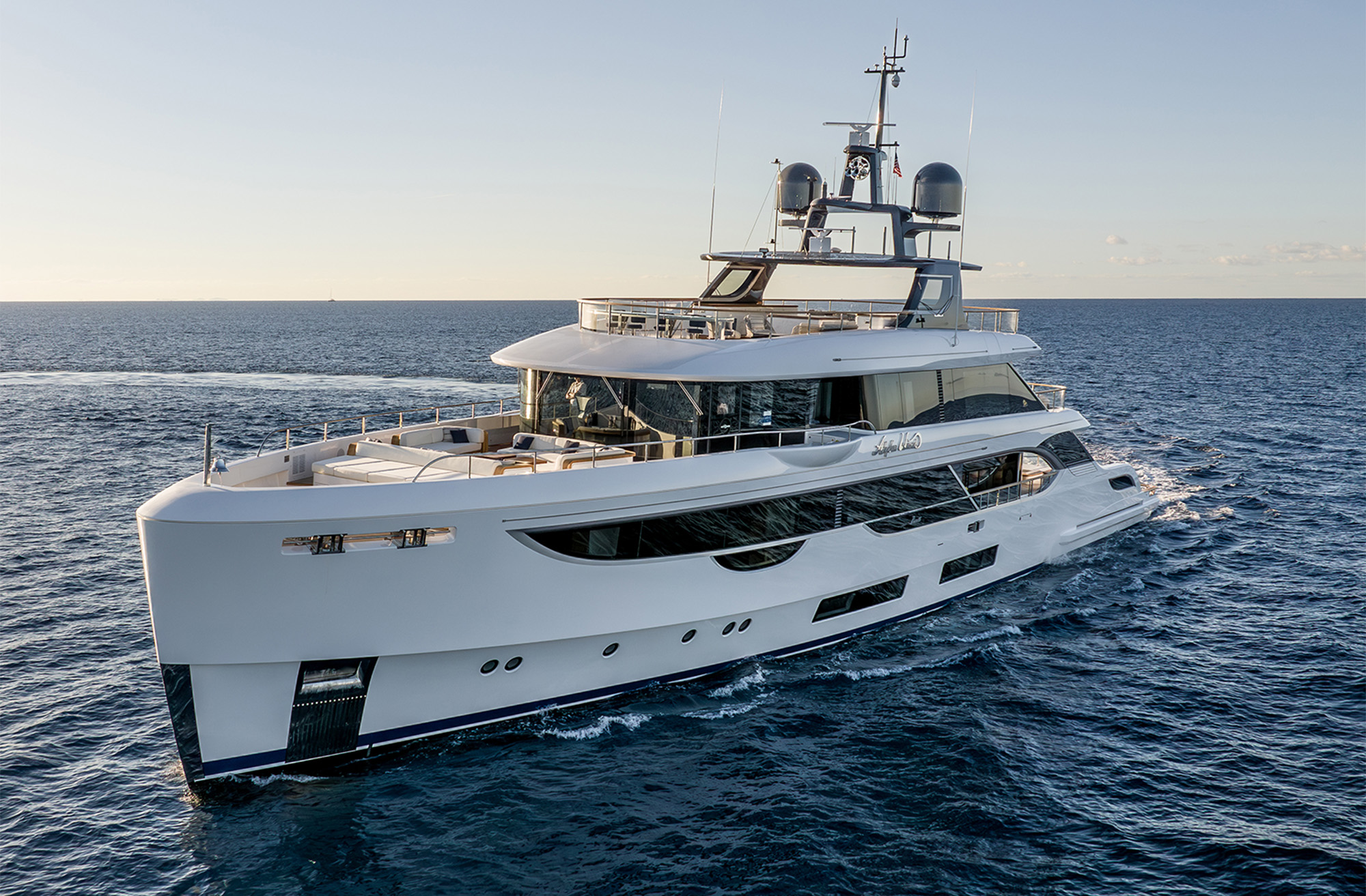 A Benetti yacht