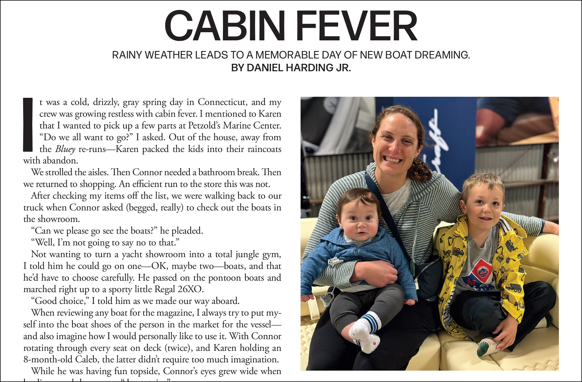 magazine page