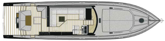 Rio Yachts 56 Granturismo deckplans - main deck