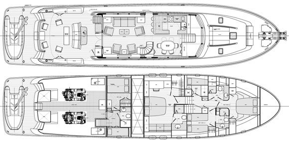 Hunt 80 deckplans
