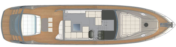 Pershing 70 deckplans