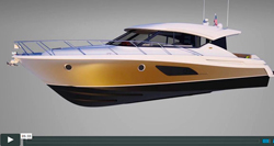 Tiara 44 Coupe rendering