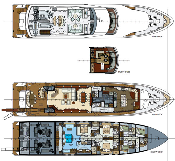 Trinity 120 deckplans