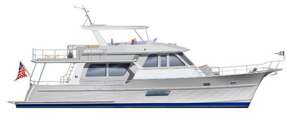 Grand Banks 55 Aleutian RP - Profile