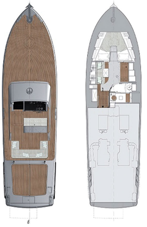 Baglietto MV13 Deckplans