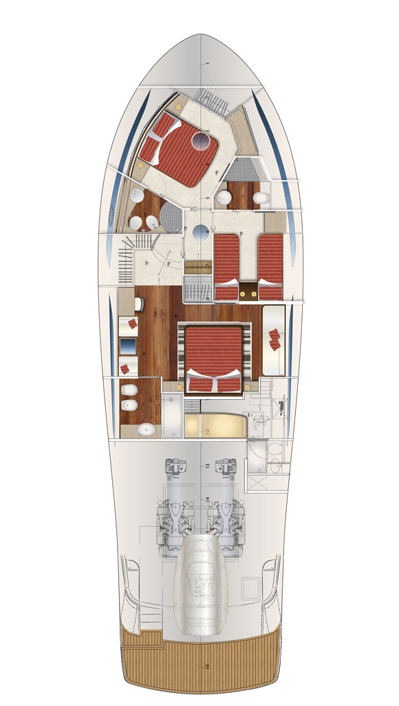 Austin Parker 64 Fly S layout