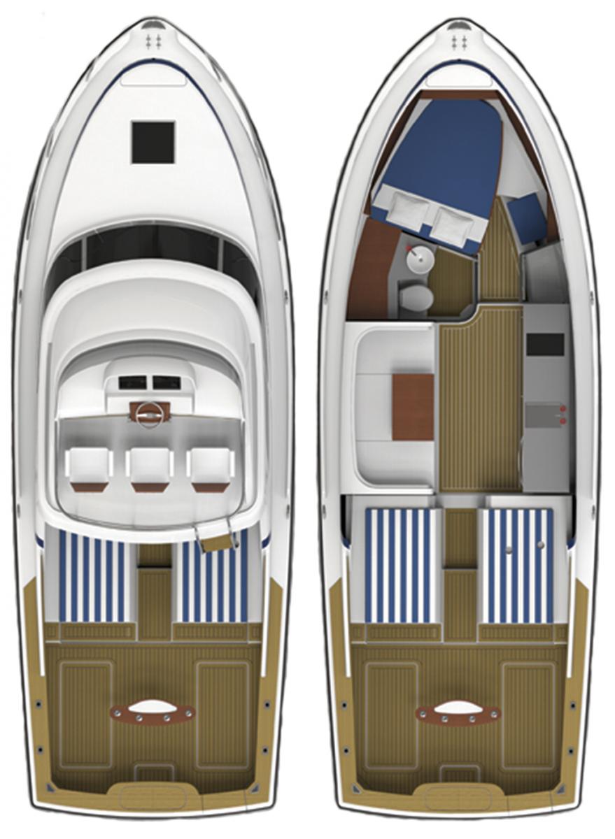 Bertram 35 layout diagram