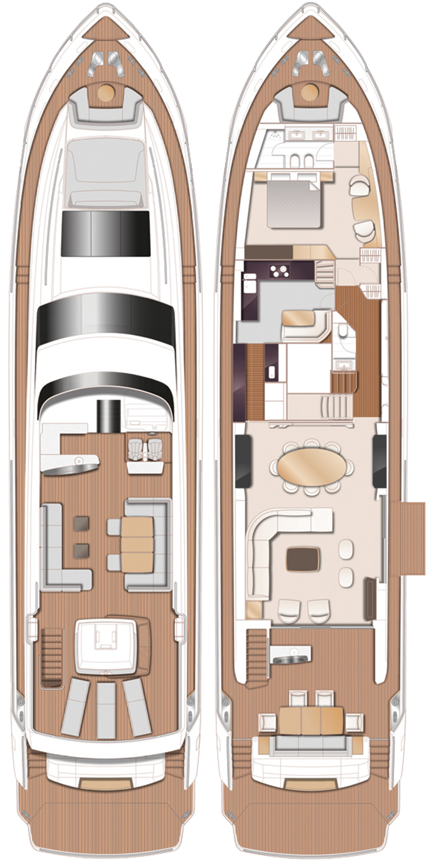 Princess 30M layout diagram