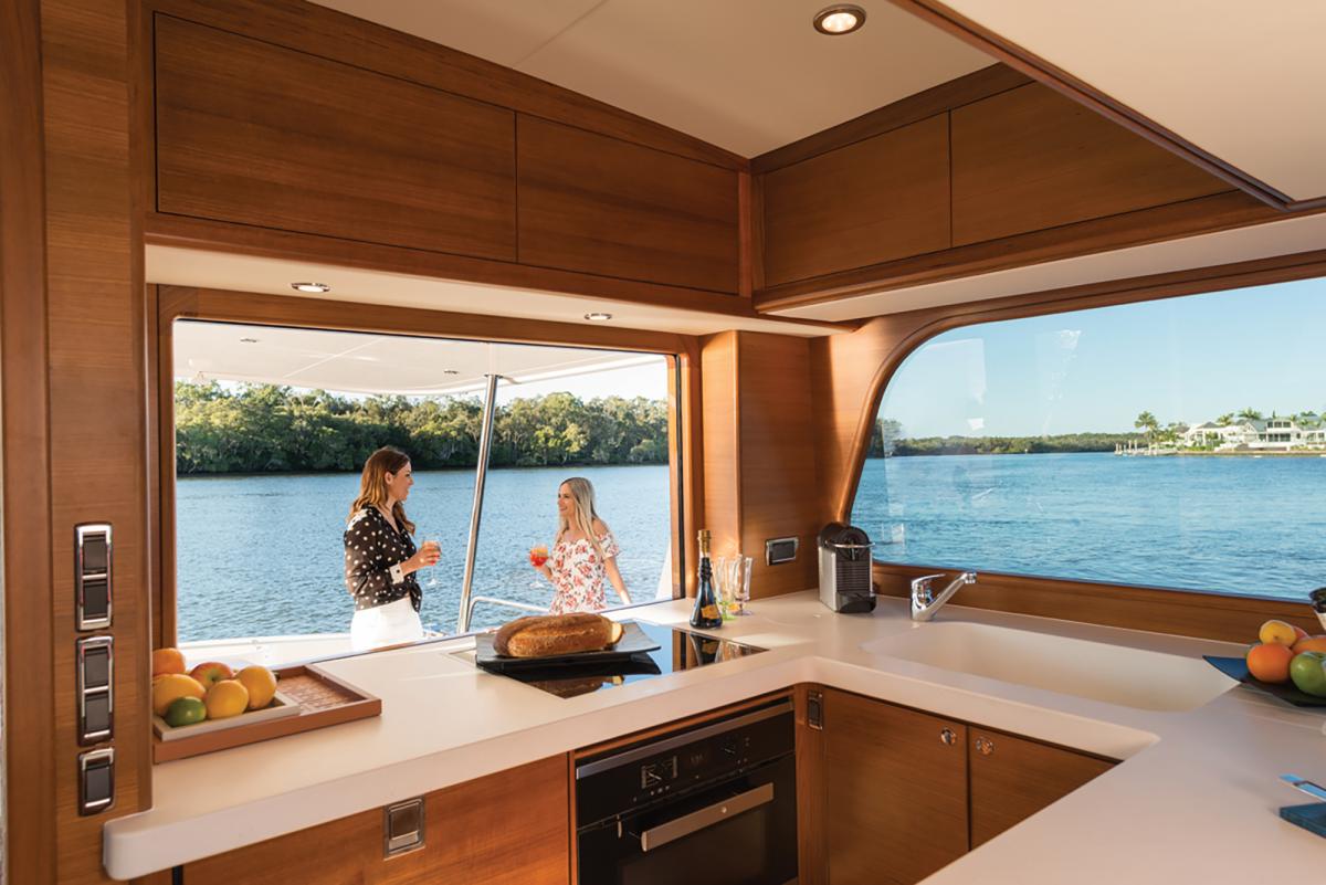 Grand Banks 60 galley