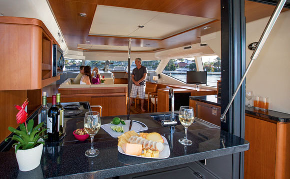 Aquila 44 interior
