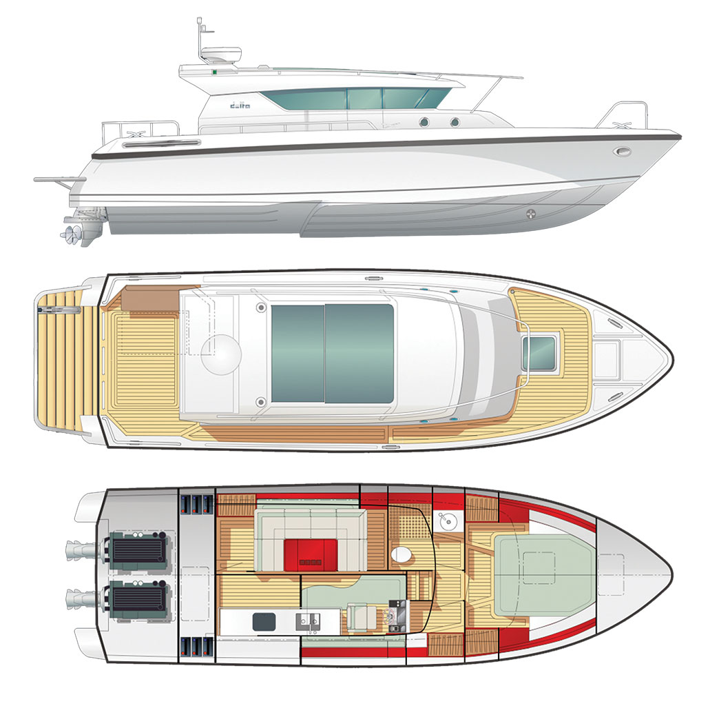 Delta 400 layout diagram