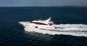 Click here to see a video of the Princess 82