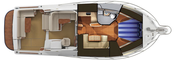 Tiara 3900 Coronet  - layout diagram (small)