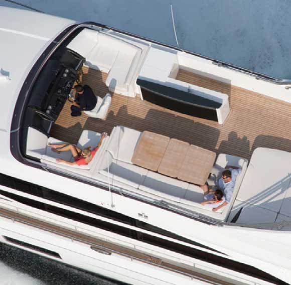Princess 82 flybridge