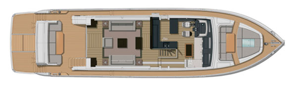 Pearl 75 deckplan - main deck