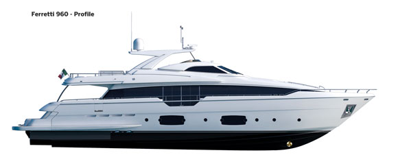 Ferretti 960 profile