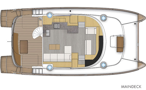 Cumberland 47 LC - maindeck layout