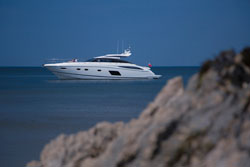 Princess V62-S at mooring