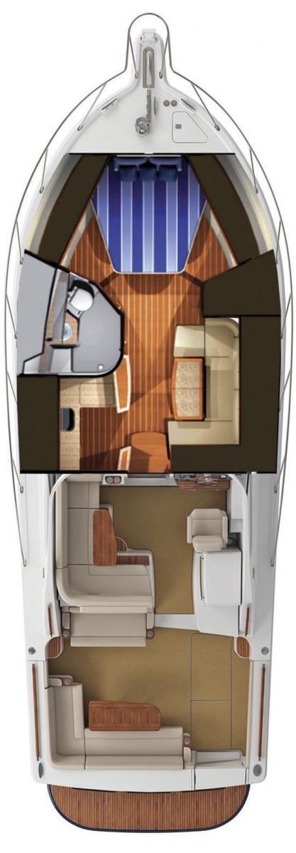 Tiara 3900 Coronet  - layout diagram (large)