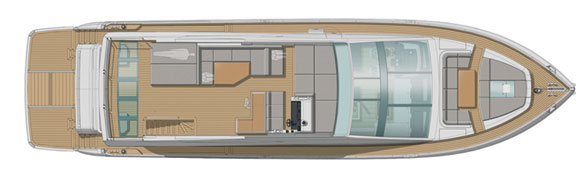 Pearl 75 deckplan - upper deck