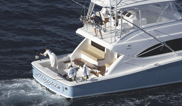 Fishing the Bertram 64
