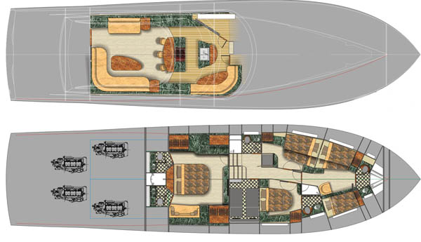 Spencer 87 internal layout diagram