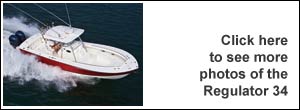 Click here to see more photos of the Regulator 34 Center Console
