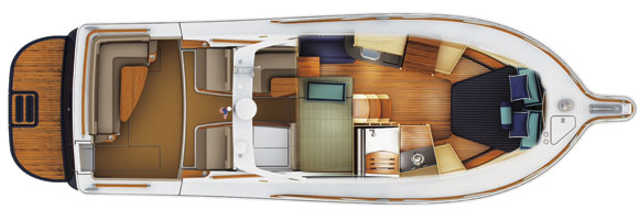 Tiara 3600 Coronet Layout Diagram