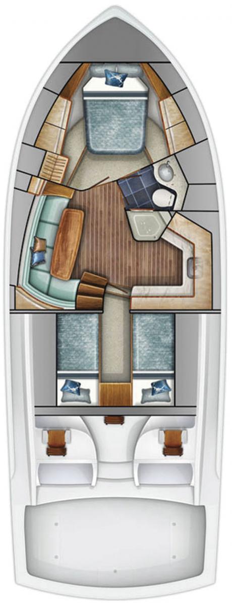 Viking 42 ST deckplans