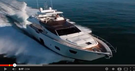 Click here to see a video of the Ferretti 870