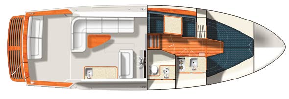 Hunt Harrier 36 layout diagram