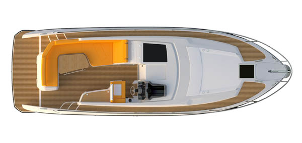 Atlantis 38 - external layout diagram