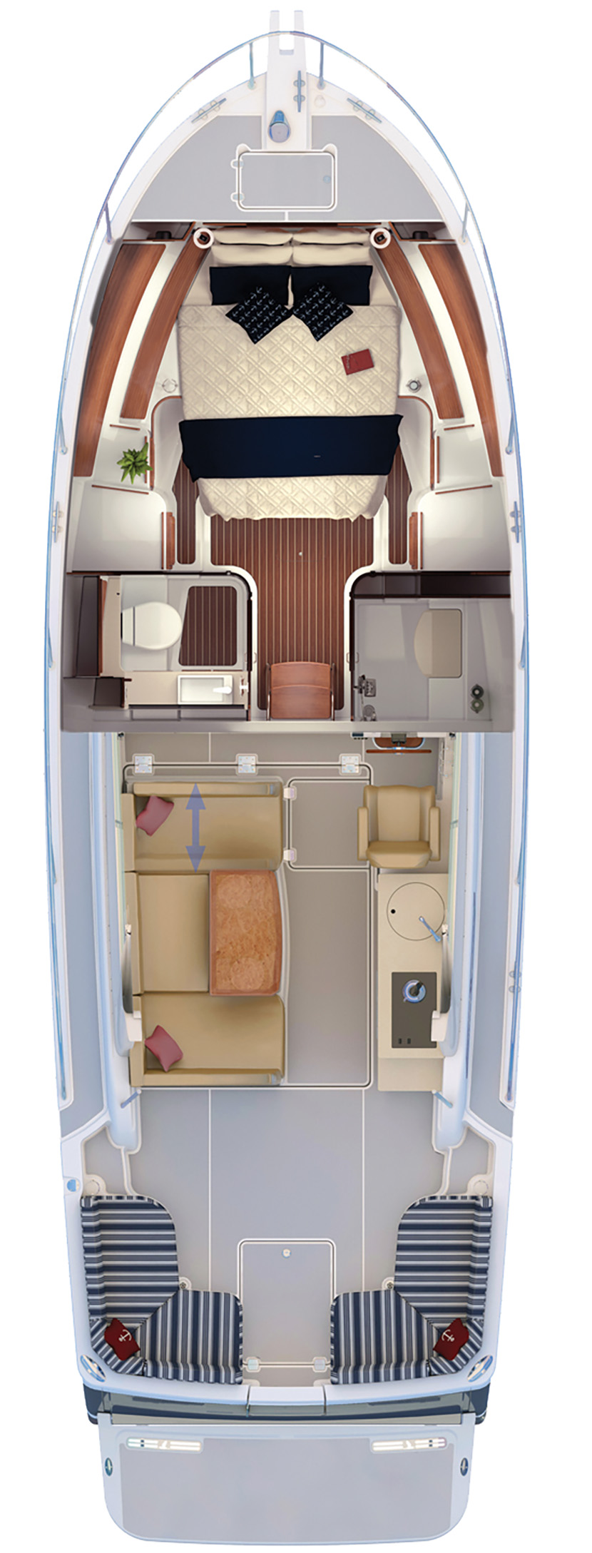 Back Cove 32 layout diagram
