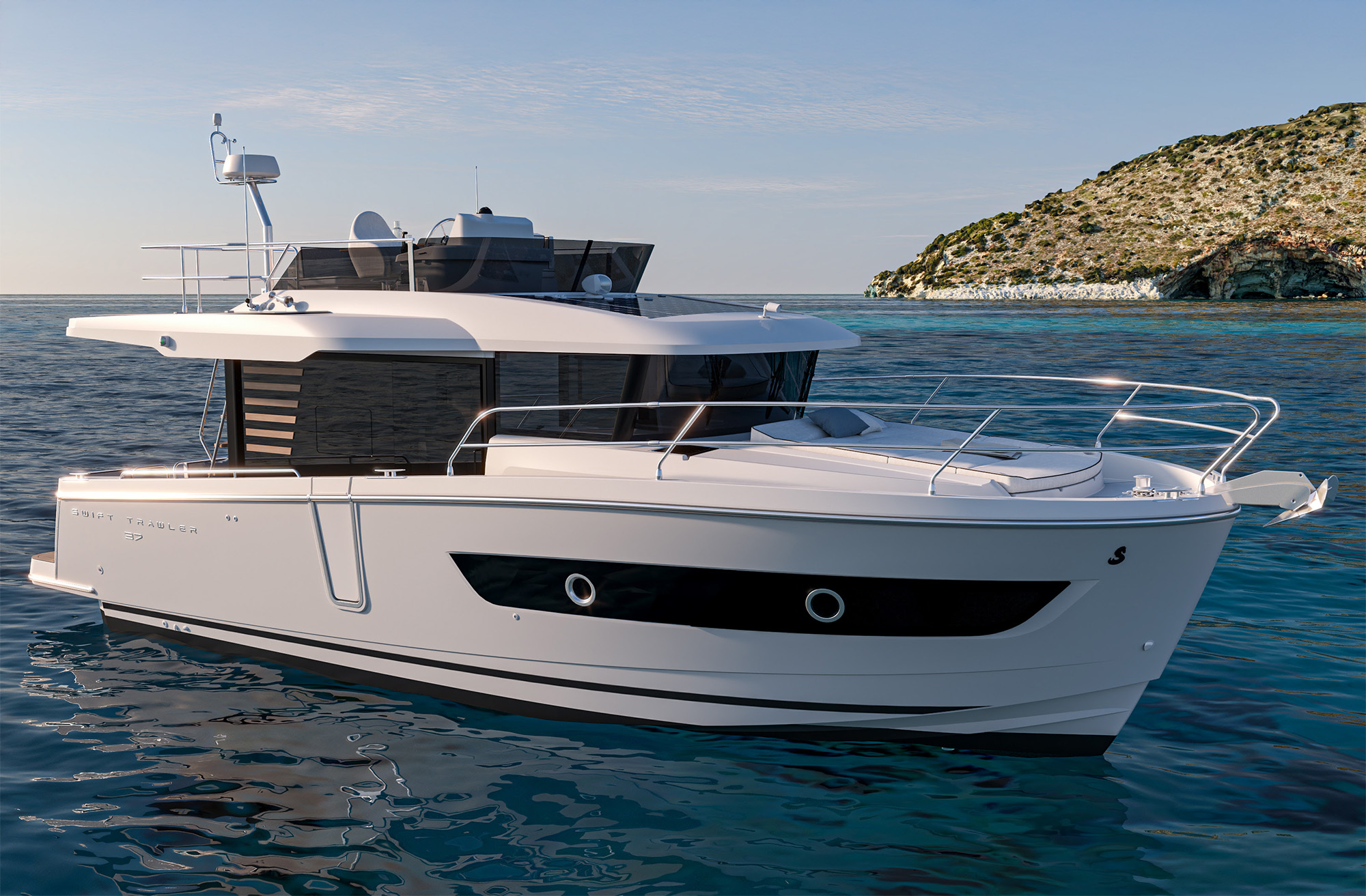 feat2-Beneteau Swift Trawler 37 Beneteau Swift Trawler 37