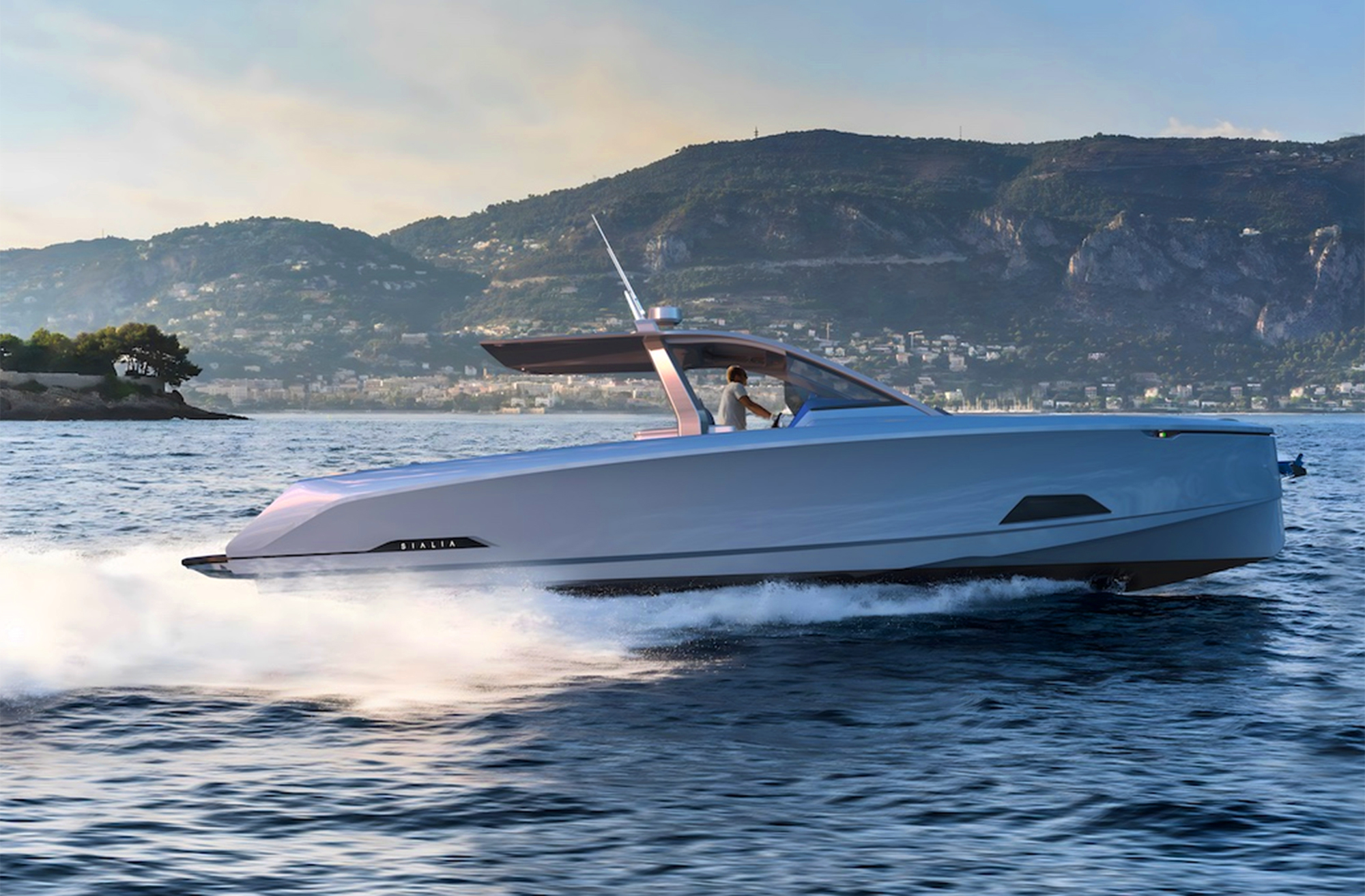 Electric speed boat