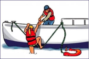 Rope ladder illustration