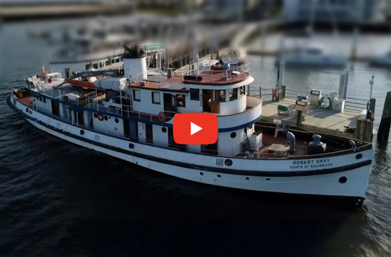 SS Robert Gray docked in Charleston, SC