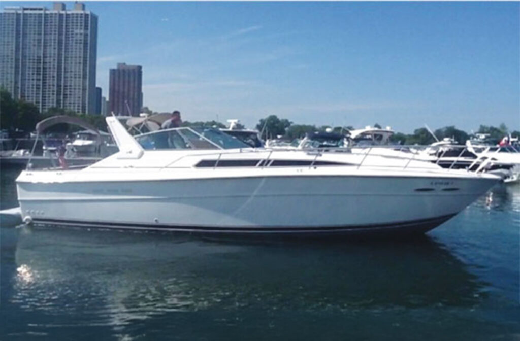 A Sea Ray 390 Express Cruiser from the past may be the next upgrade in your future.