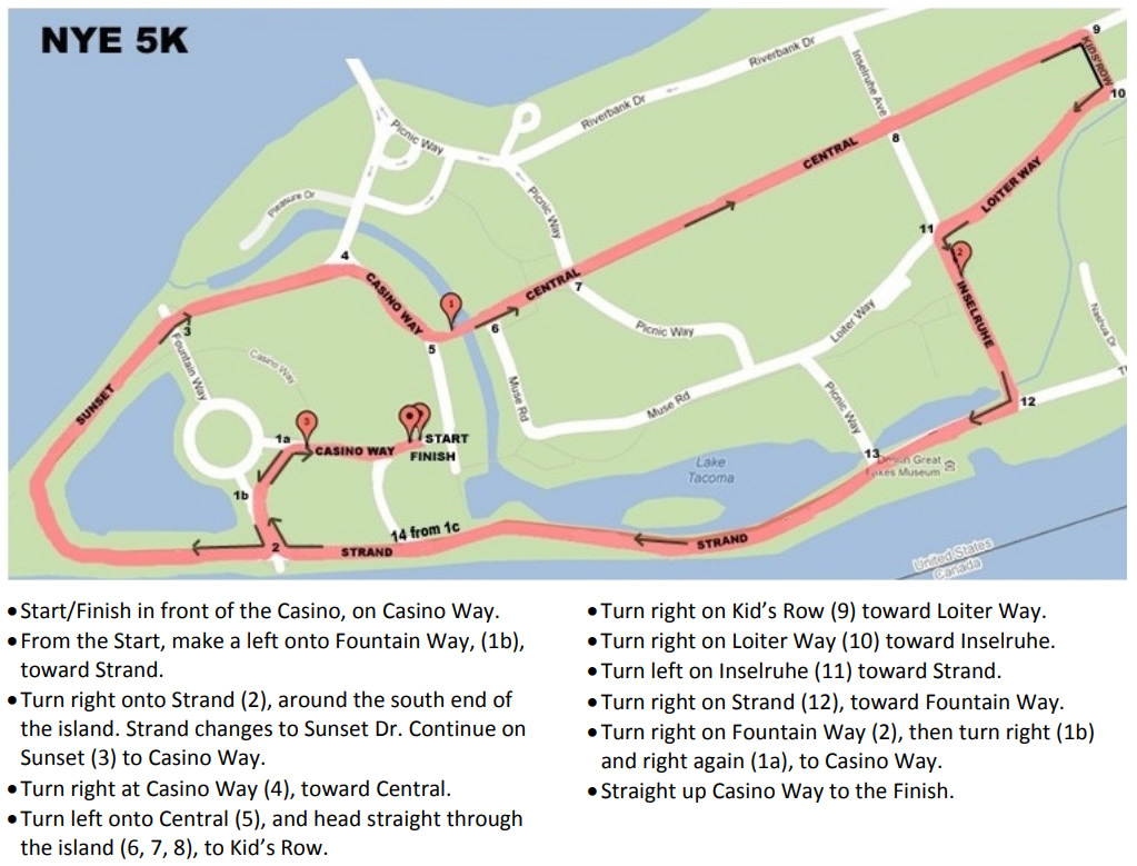 Prepare Belle Isle New Year's Eve Run