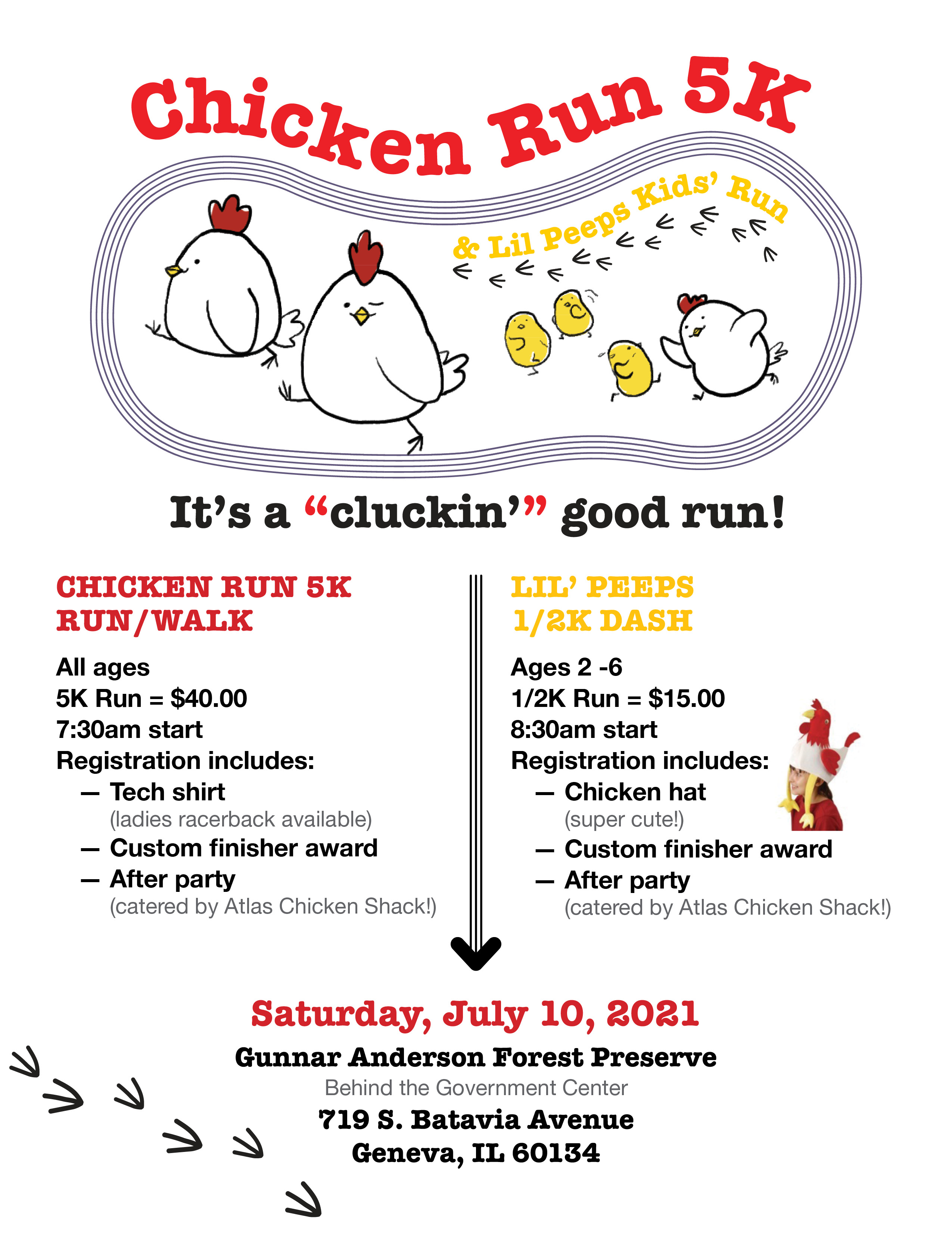 Chicken Run 5K Chicago Race Management