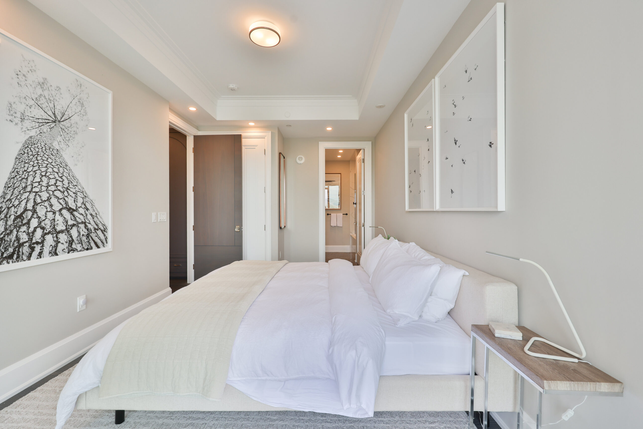 second bedroom with ensuite