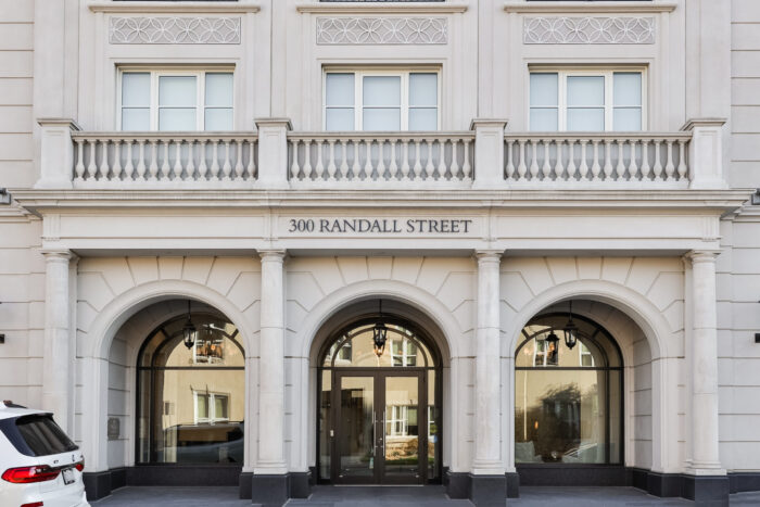 grand exterior entrance