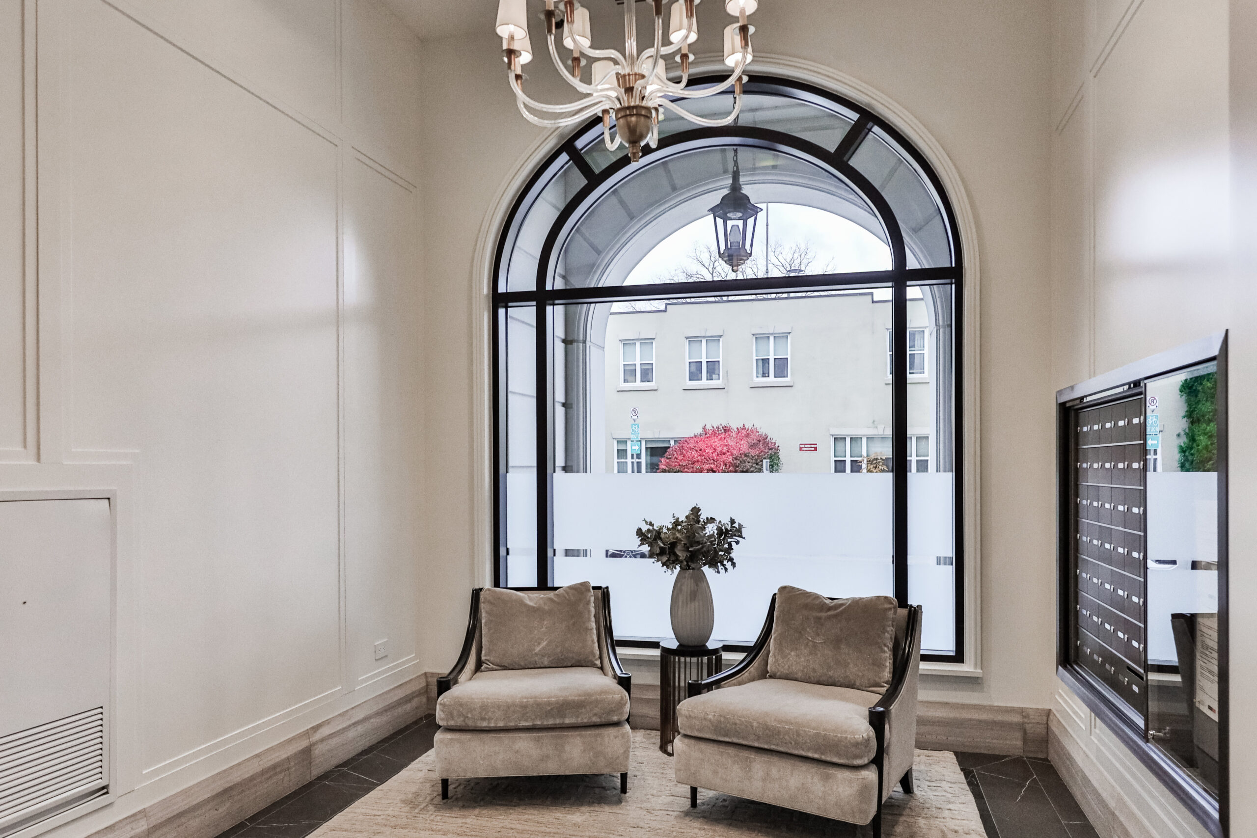 private mail room for owners