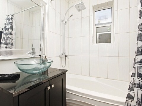 updated 4 piece bathroom