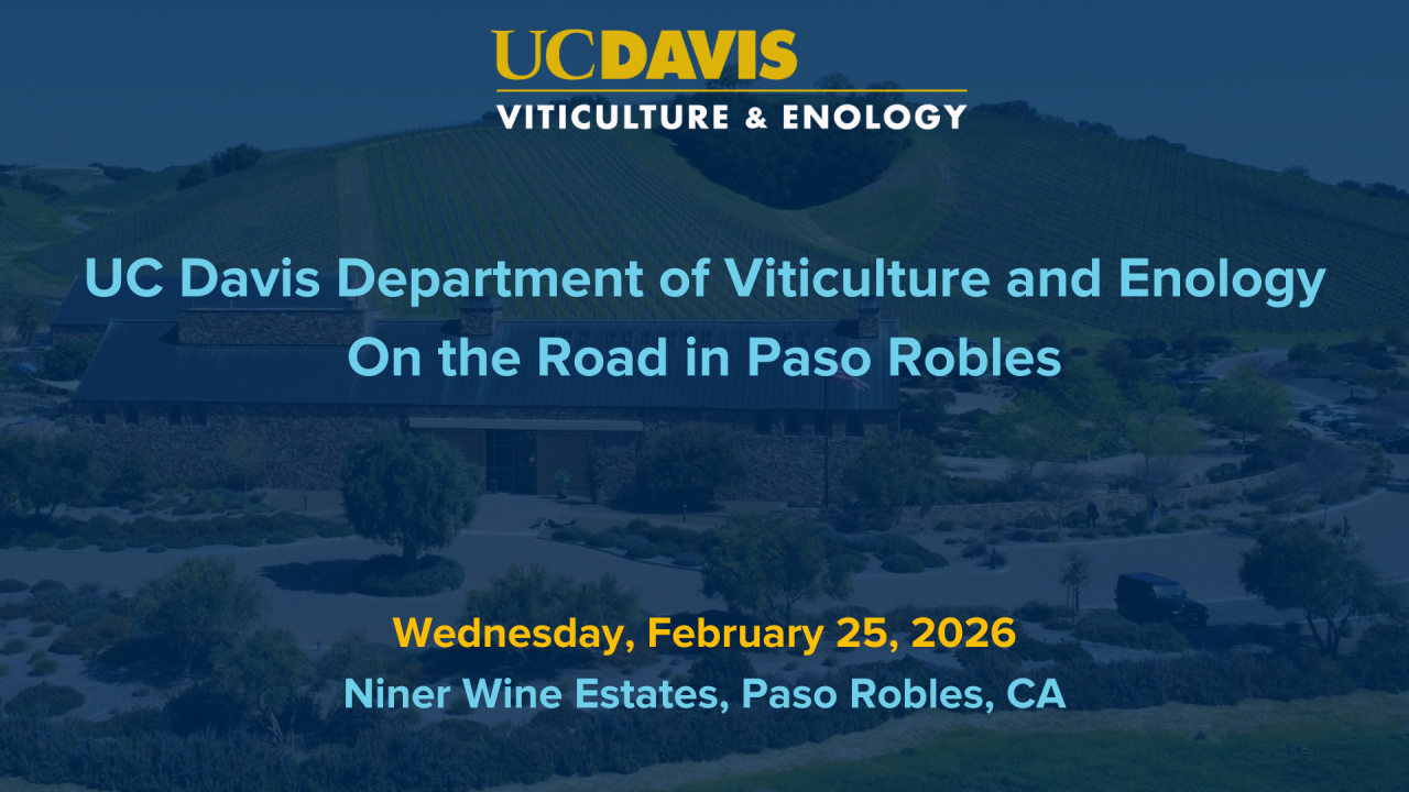 UC Davis On The Road in Paso Robles