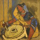 Untitled - M F Husain - Spring Auction 2005